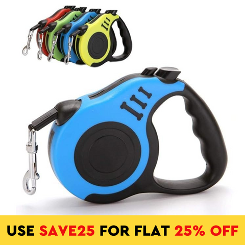 Premium Automatic Retractable Nylon Cat Lead Extension: Perfect for Puppy Walking, Running & Pet Adventures - Durable Dog Leash