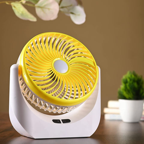 Portable Fan with LED Light
